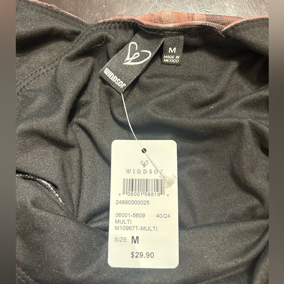 WINDSOR
Sassy Style Print Mesh Long Sleeve Top color MULTI - Picture 9 of 9